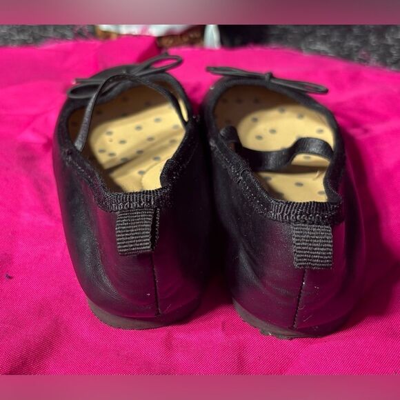 Cat & Jack Black Ballet Slippers EPC Size 8 Excellent Preloved Condition - Picture 3 of 7